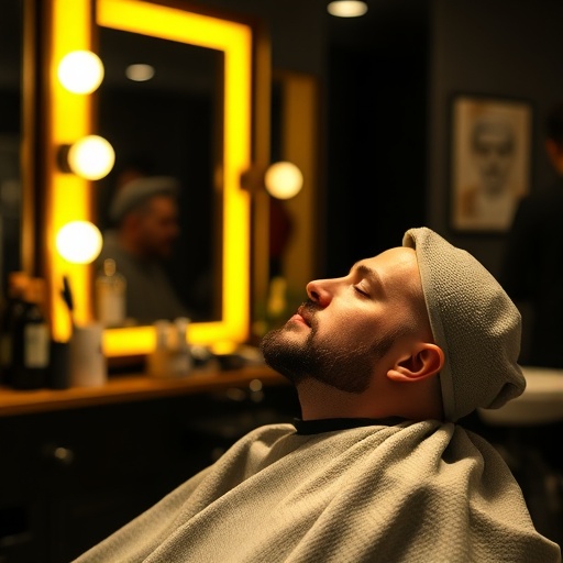 Hot towel shave